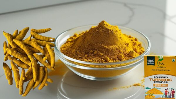 POUNDED TURMERIC/HALDI POWDER (50GM) - Image 4