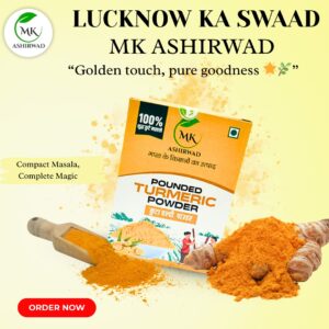 POUNDED TURMERIC/HALDI POWDER (50GM)